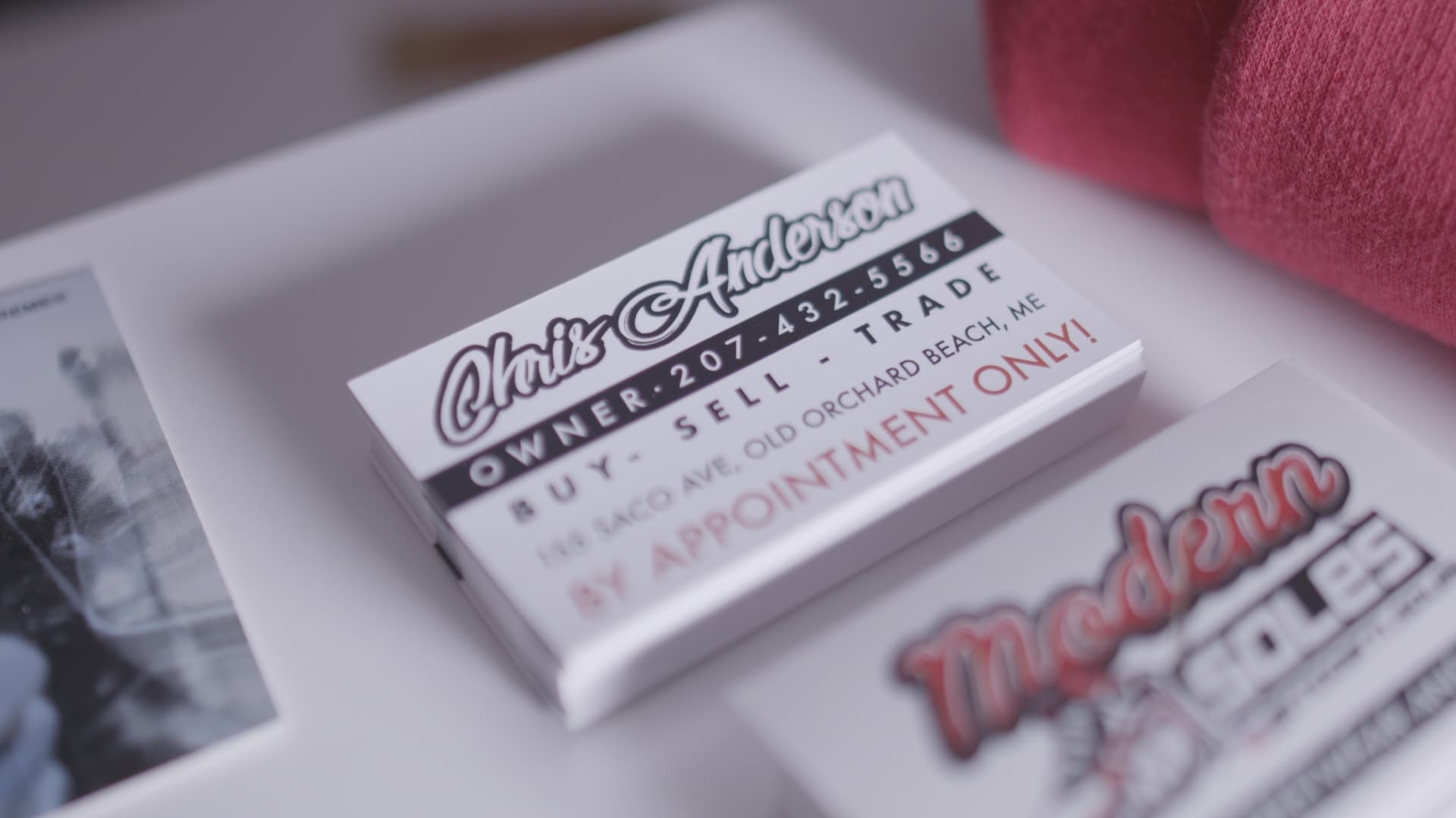 Client Business Cards - Professional Branding Examples